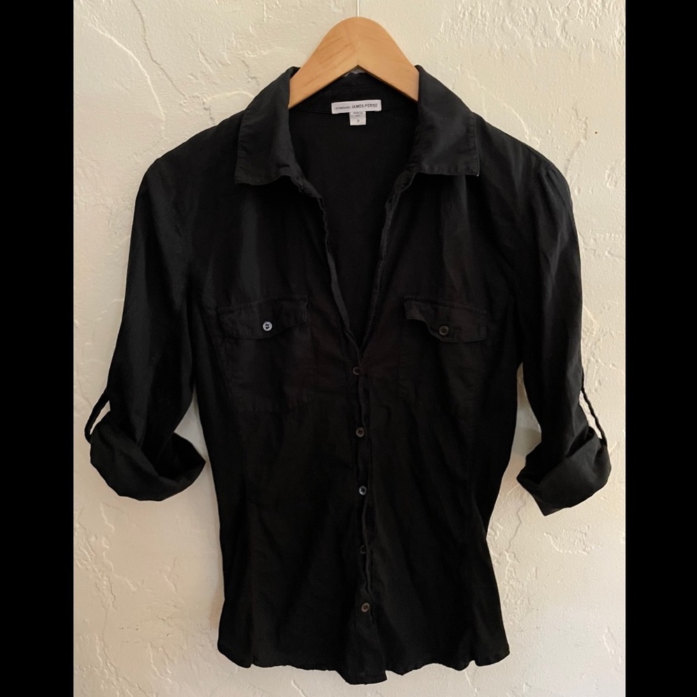 James Perse Roll Sleeve